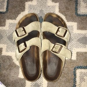 suede birkenstocks!